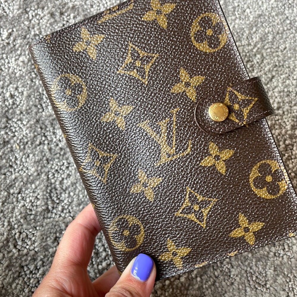 Authentic Louis Vuitton Small Ring Agenda PM